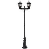 Konstsmide Firenze 7234-750 lantaarnpaal zwart