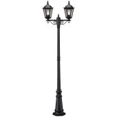 Konstsmide Firenze 7234-750 lantaarnpaal zwart
