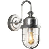 Konstsmide Cerignola 7351-320 gegalvaniseerd stalen wandlamp