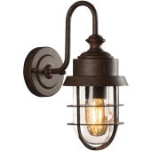 Konstsmide Cerignola 7351-970 roestbruine buitenlamp