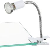 Klemspot Litos wit 30cm