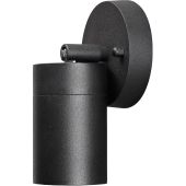 De Modena is een zwarte aluminium wandlamp met transparant glas. Het armatuur is 10,5cm hoog en voorzien van een GU10 fitting.