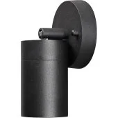 De Modena is een zwarte aluminium wandlamp met transparant glas. Het armatuur is 10,5cm hoog en voorzien van een GU10 fitting.