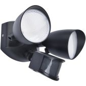 Sensorlamp Shrimp zwart 27cm