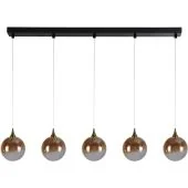 Seachtlight Alchemy 76410-5BK amber ombre glazen hanglamp
