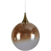 Searchlight Alchemy 76410BK amber ombre glazen hanglamp