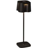 Konstsmide Nice 7818-750 mat zwarte terraslamp