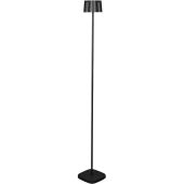 Konstsmide Nice 7831-750 mat zwarte terraslamp op batterijen