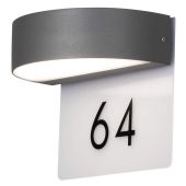 Konstsmide Monza 7855-370 huisnummerlamp zwart