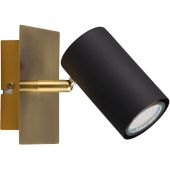 Spot Marley 802400180 mat zwart met goud spot