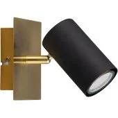 Spot Marley 802400180 mat zwart met goud spot