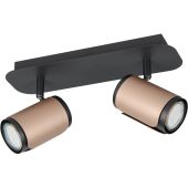 Trio Gillan 814500265 zwart met koffiebruine spot
