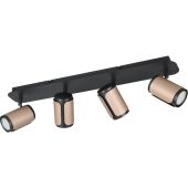 Trio Gillan 814500465 zwart met koffiekleurige spot