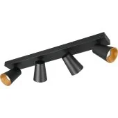 Trio Sharp 817100432 zwart met gouden spot