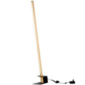 Vloerlamp Rapid eik 144cm