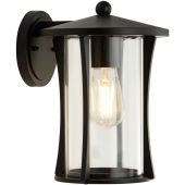 Searchlight Pagoda 8477BK mat zwarte buitenlamp