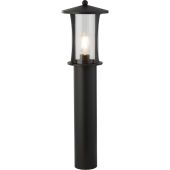 Searchlight Pagoda 8478-730 mat zwarte sokkellamp