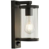 Searchlight Bakerloo 8631BK zwarte sensorlamp