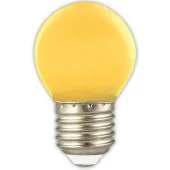 P45 E27 LED kogel 1w (15w) geel