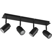 Trio Angelo 880400432 mat zwarte badkamer spot