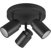 Trio Angelo 880430332 mat zwarte badkamer spot