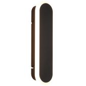 Wandlamp Bordo zwart 30cm