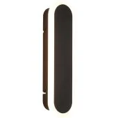 Wandlamp Bordo zwart 30cm