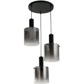 Searchlight Sweden 88910-3BK rookglazen hanglamp