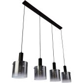 Searchlight Sweden 88910-4BK rookglazen hanglamp