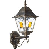 Brilliant Janel 90981A86 zwartgouden buitenlamp