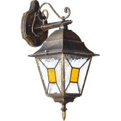 Brilliant Janel 90982A86 zwartgouden buitenlamp