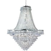 Searchlight Versailles 9112-102CC chromen kristal zak kroonluchter