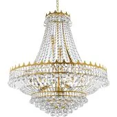 Searchlight Versailles 9112-82GO goud kleurige zakkroonluchter