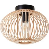 Brilliant Enca 92859/09 bamboe plafondlamp
