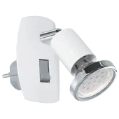 Eglo Mini 4 stekkerlamp 92925 wit