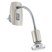 Eglo Mini 4 LED stekkerlamp 92933 chroom