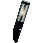 Searchlight Batton 93901BK-PIR gerookt PIR sensorlamp
