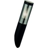 Searchlight Batton 93901BK gerookt buiten wandlamp