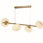 Searchlight Pebble 94041-4GO goudkleurige hanglamp