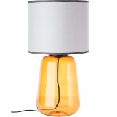 Brilliant Hydra 94546/22 geel met grijze tafellamp