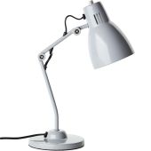 Brilliant Bailie 94591/22 grijze bureaulamp