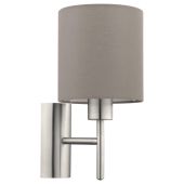 Eglo Pasteri 94925 wandlamp taupe
