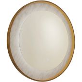 Badkamerspiegel Luxo goud 80cm
