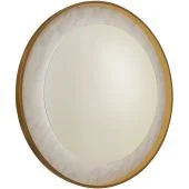 Badkamerspiegel Luxo goud 80cm