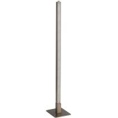 Searchlight Tribeca EU96382-1SS staal kleurige tafellamp met touchdimmer