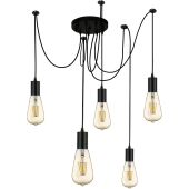 Searchlight Squiggle 9665-5BK