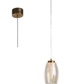 Hanglamp Cyclone messing 12cm