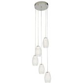 Searchlight Cyclone 97291-5CL chromen hanglamp