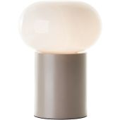 Brilliant Knut 99003/20 taupe kleurige tafellamp