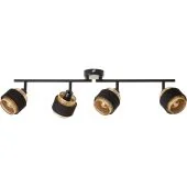 Brilliant Grove 99302/86 zwart met goudkleurige spot